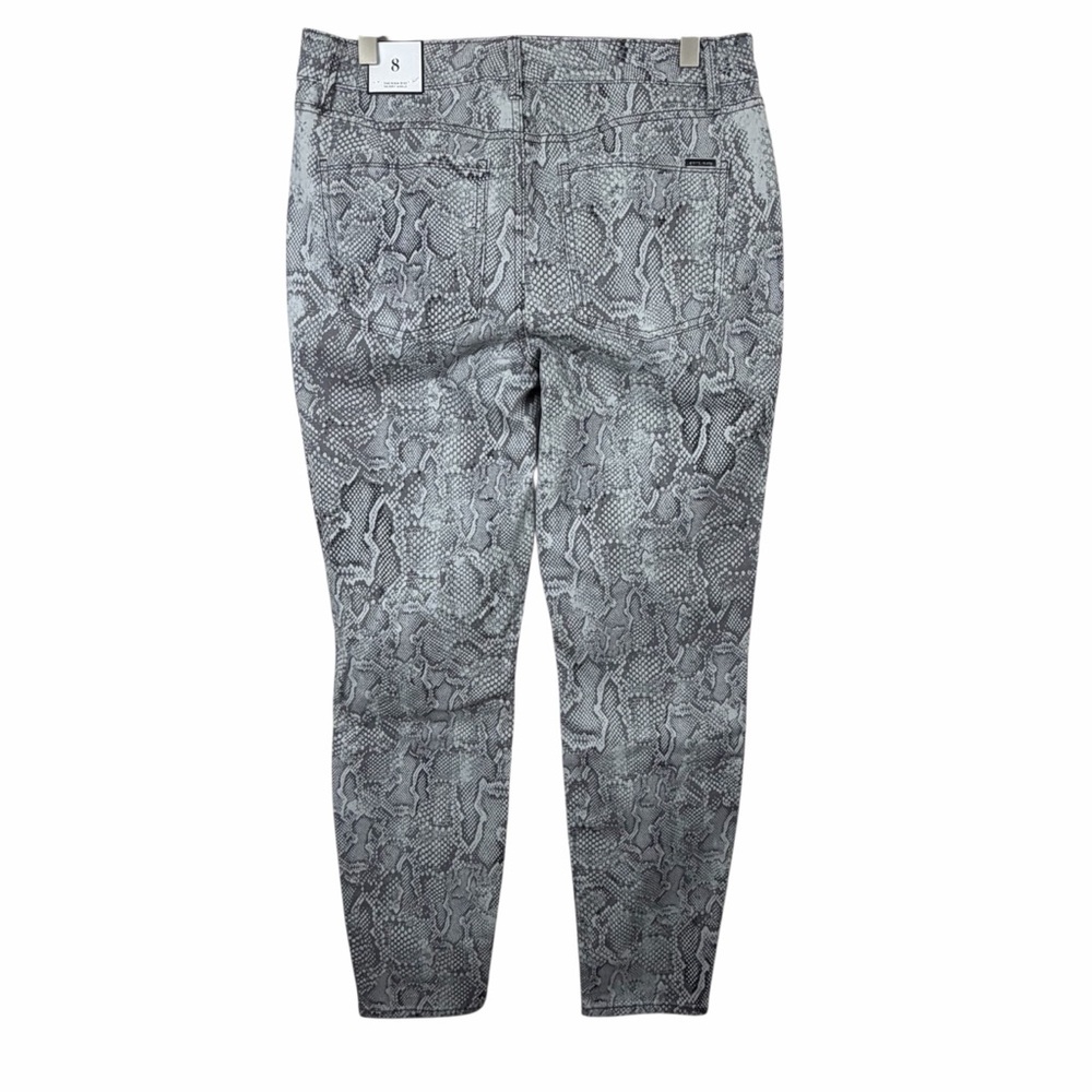 NWT The High-Rise‎ Skinny Sculpt Snakeskin Jeans Size 8 - Picture 5 of 10